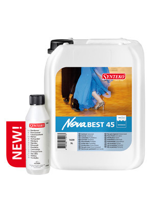 Паркетный лак Synteco NovaBest 45 полуматовый 5 л