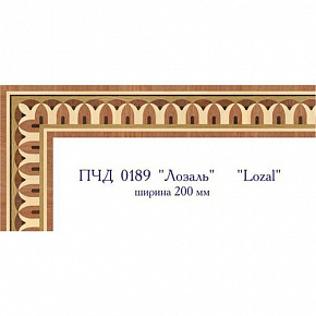 Da Vinci паркетный бордюр 26-031