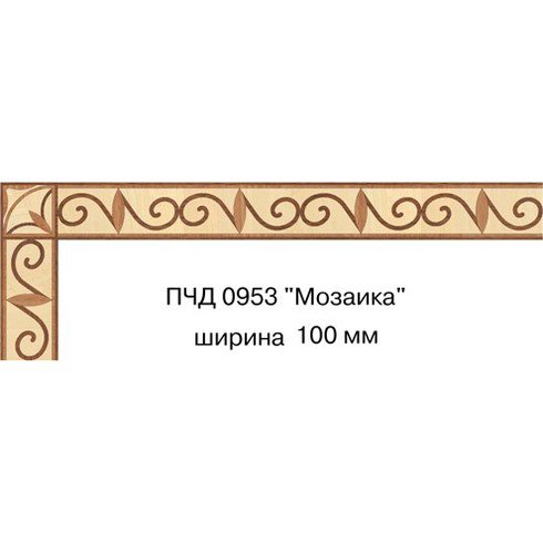 Da Vinci паркетный бордюр 26-088