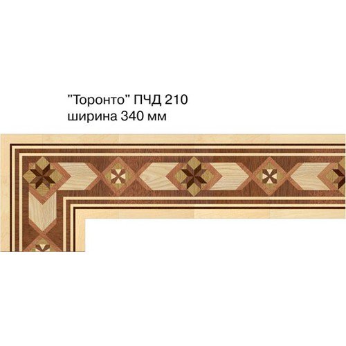 Da Vinci паркетный бордюр 26-038