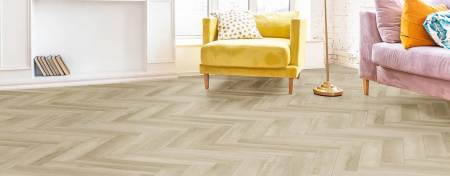 Rigid FirmFit Herringbone Дуб светлый браш EW-2965