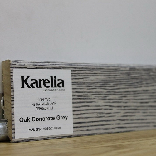 KARELIA Дуб Concrete Grey 16х60х2500