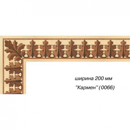 Da Vinci паркетный бордюр 26-019