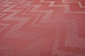 Bolon Zigzag Red
